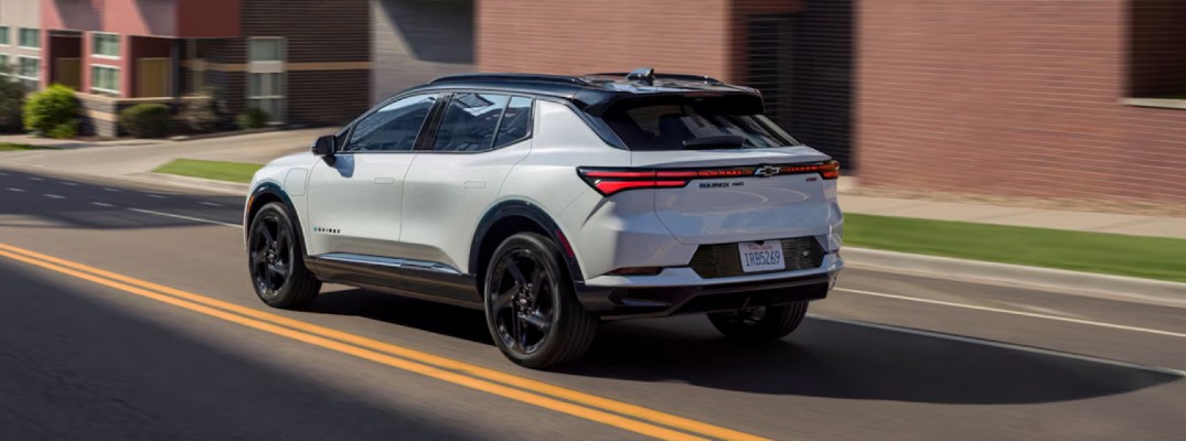 A photo of the 2024 Chevrolet Equinox EV.